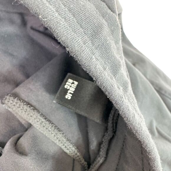 Public Rec Pants Mens 40x28 Black Pull On Elastic Waist Sweatpants Pockets - Picture 5 of 9